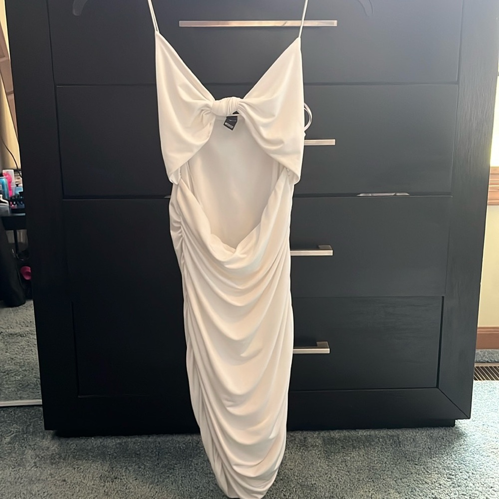 Windsor white homecoming/graduation dress